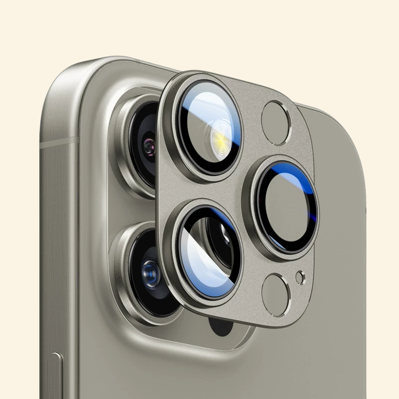 Metallic Camera Lens Protector for iPhone Series