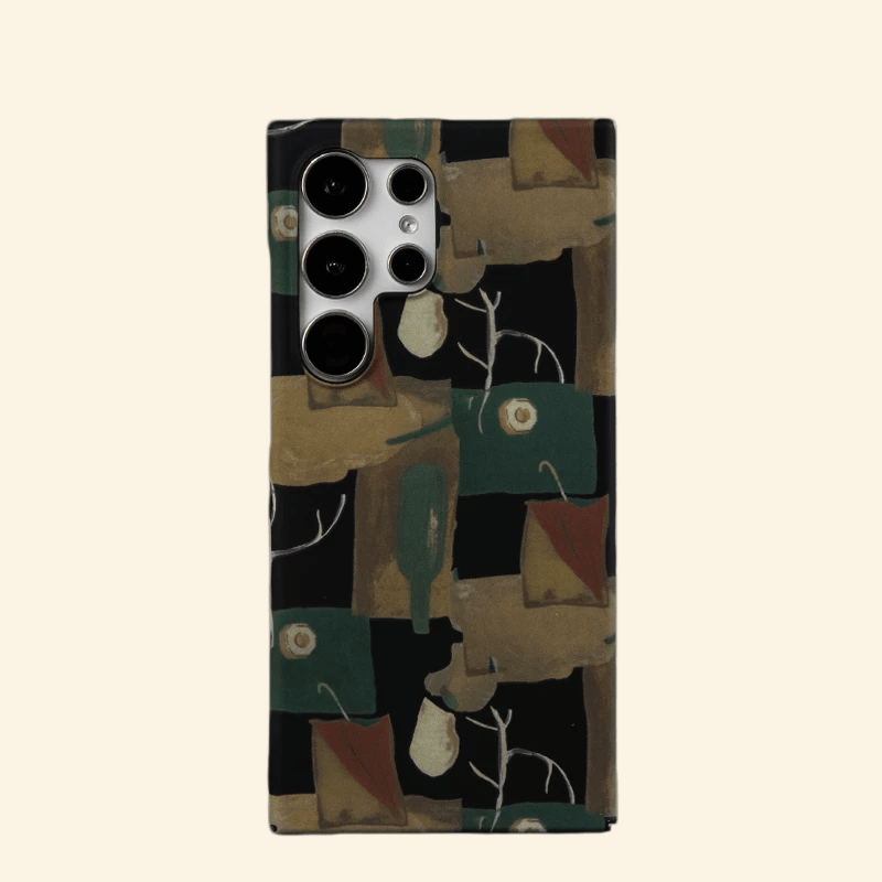 Forest Green & Ochre Still Life Case for Samsung Galaxy S Series - Carapace StudioPhone CaseCarapace StudioCarapace StudioSPEC-9707-ATELIER-STILL-LIFE-1Samsung Galaxy S24Forest Green & Ochre Still Life Case for Samsung Galaxy S Series — flat back studio view
