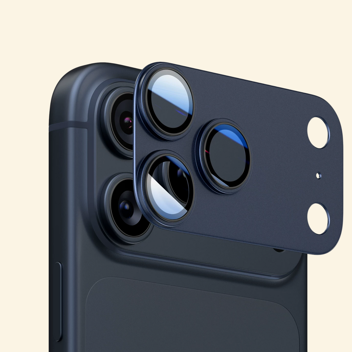 Metallic Camera Lens Protector for iPhone Series