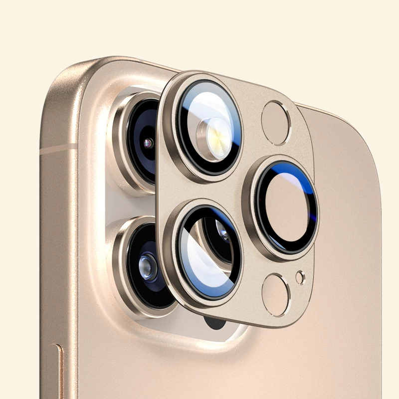 Metallic Camera Lens Protector for iPhone Series