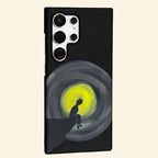 Solitary Beacon Silhouette Case for Samsung Galaxy S Series — flat back studio view