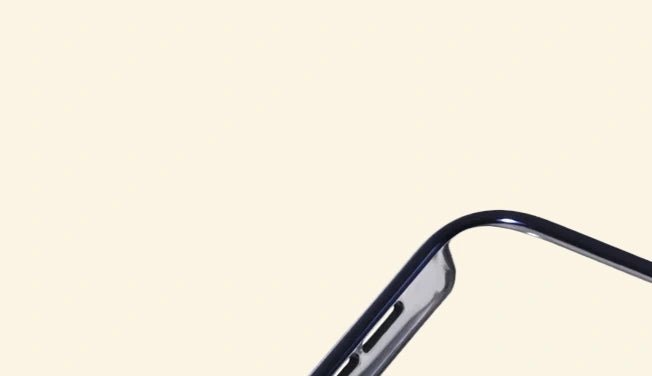 Glossy Midnight Blue Case for Apple Watch — Specimen No. 10537 - Carapace StudioApple Watch CaseCarapace StudioCarapace StudioCS-10537-MDNB-AW-1Apple Watch Ultra 3 (49mm)Glossy Midnight Blue Apple Watch Case — top corner detail, Specimen No. 10537