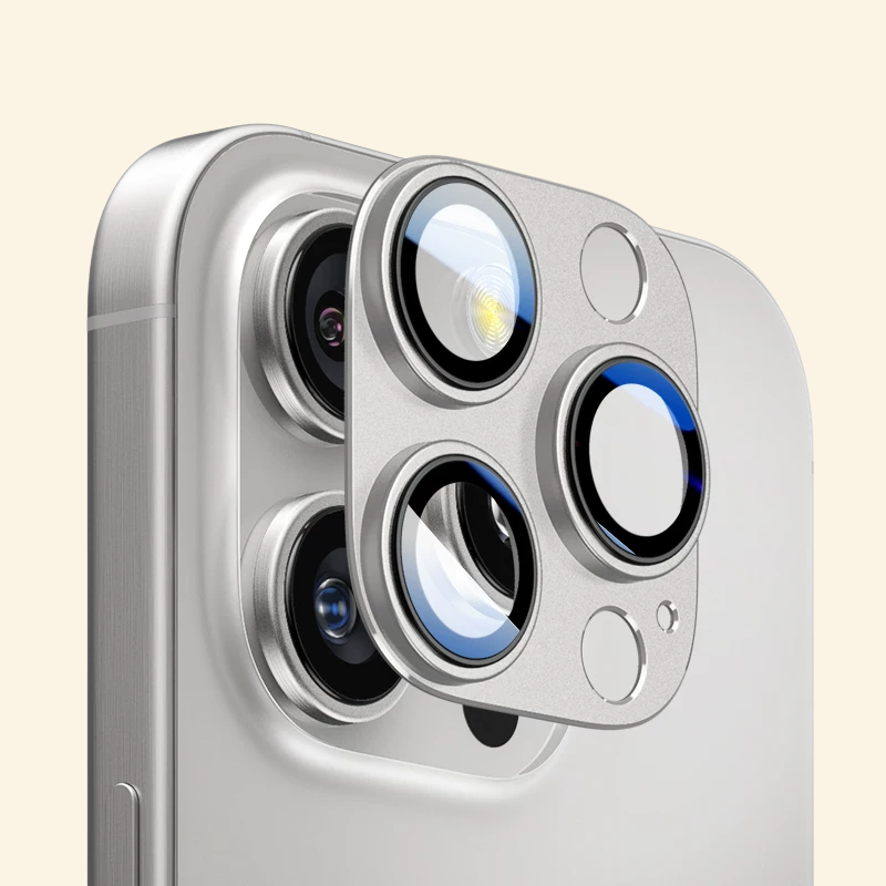 Metallic Camera Lens Protector for iPhone Series