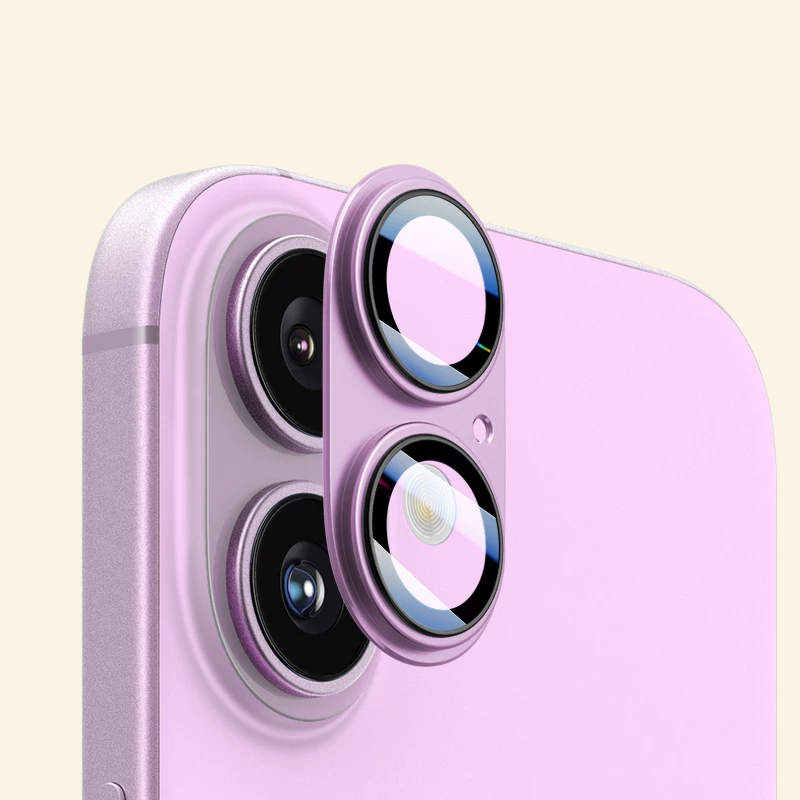 Metallic Camera Lens Protector for iPhone Series