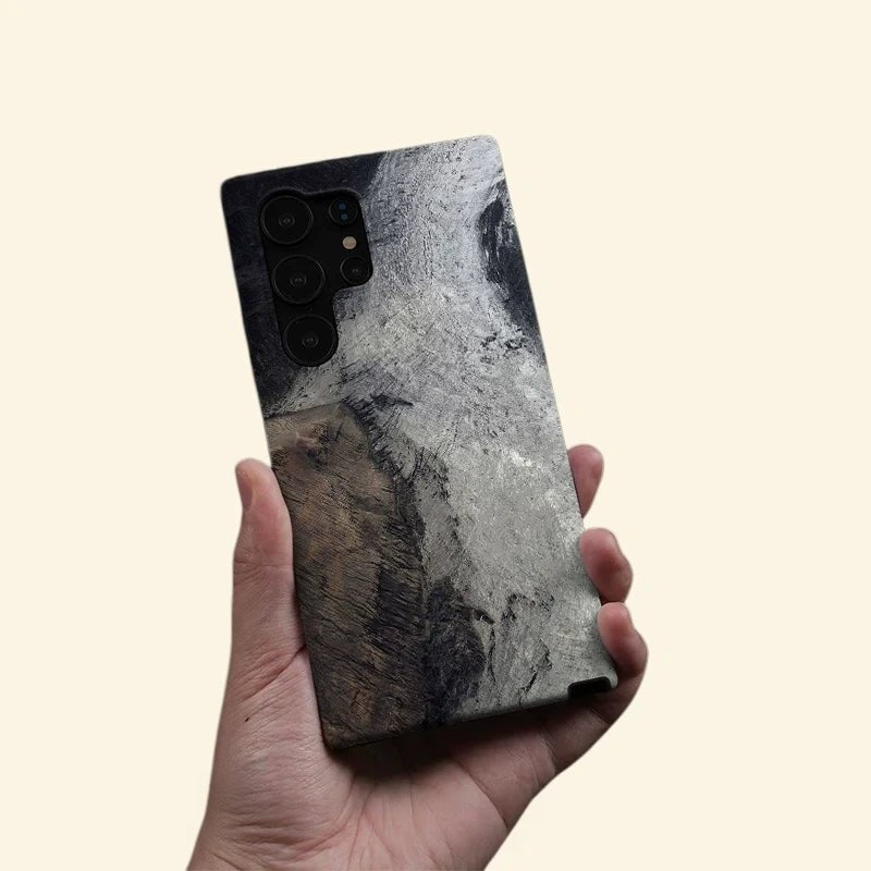 Basalt Mineral Texture Case for Samsung Galaxy S Series - Carapace StudioPhone CaseCarapace StudioCarapace StudioSPEC-9686-BASALT-SGS-1Samsung Galaxy S26 UltraBasalt Mineral Texture Case — close-up detail of volcanic rock print