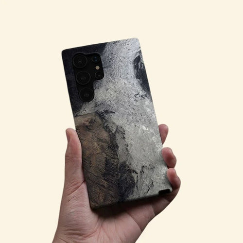 Basalt Mineral Texture Case for Samsung Galaxy S Series - Carapace StudioPhone CaseCarapace StudioCarapace StudioSPEC-9686-BASALT-SGS-1Samsung Galaxy S26 UltraBasalt Mineral Texture Case — close-up detail of volcanic rock print