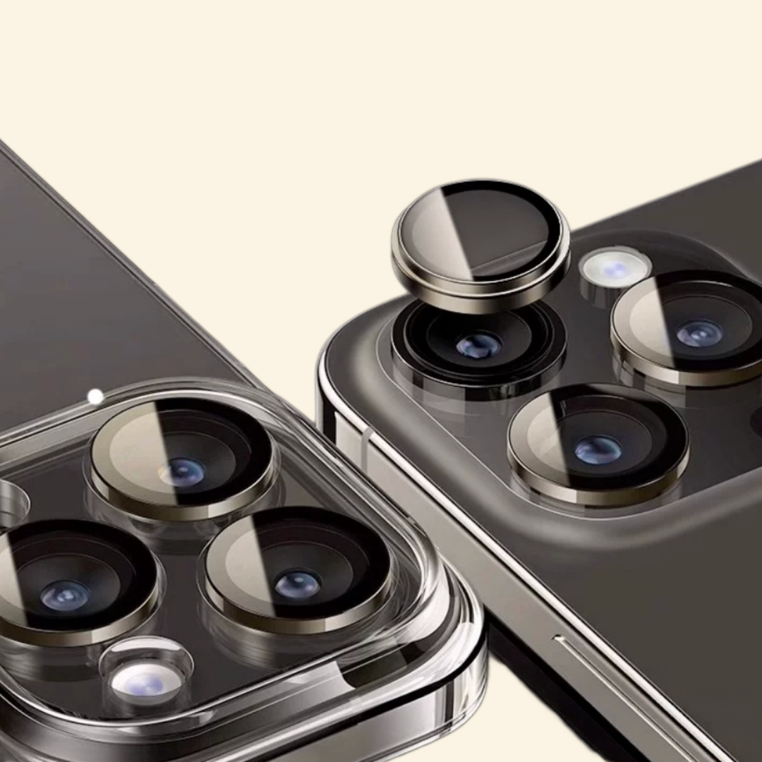 Sapphire Glass & Aluminum Alloy Camera Lens Ring Protector