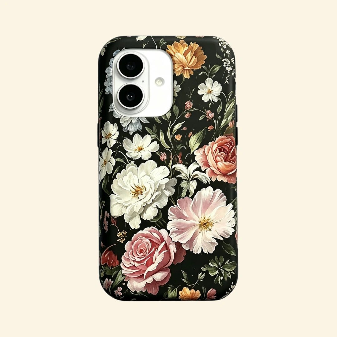 Vintage Dark Floral Oil Painting Fine Art Case for iPhone - Carapace StudioPhone CaseCarapace StudioCarapace StudioSPEC-5343-NOCTURNAL-BLOOM-3iPhone 17Vintage Dark Floral Oil Painting Fine Art Case for iPhone